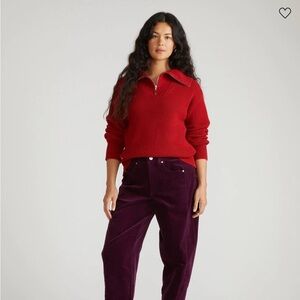 Universal Standard Brenda Zip Sweater